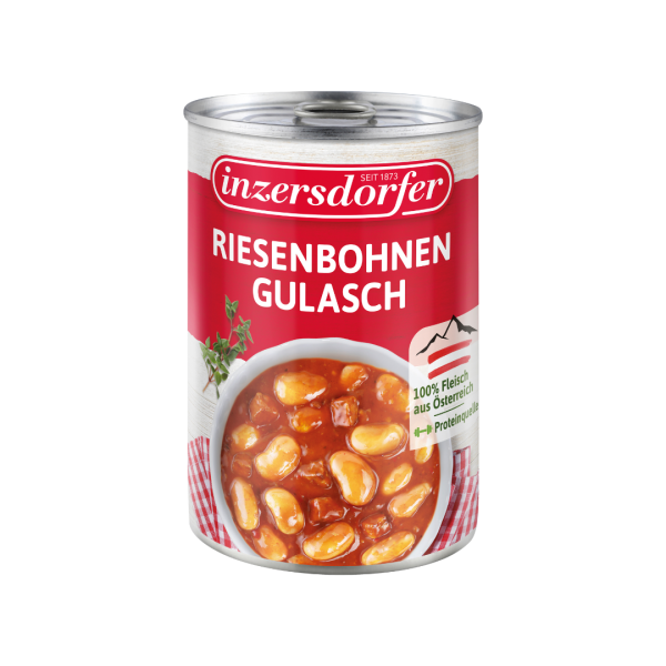 Inzersdorfer Bohnengulasch, 400 Gramm Dose